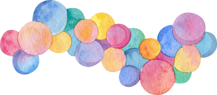 Watercolor illustration. Holiday. Garland